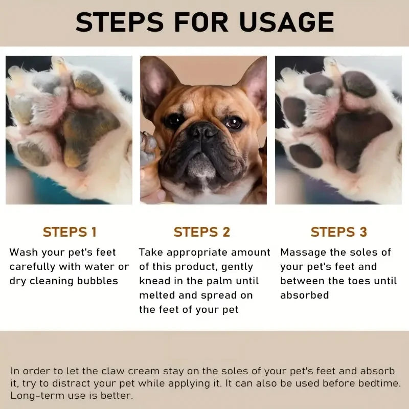 Dog Nose And Paw Balm For Cracked Pads Pet Foot Moisturizer