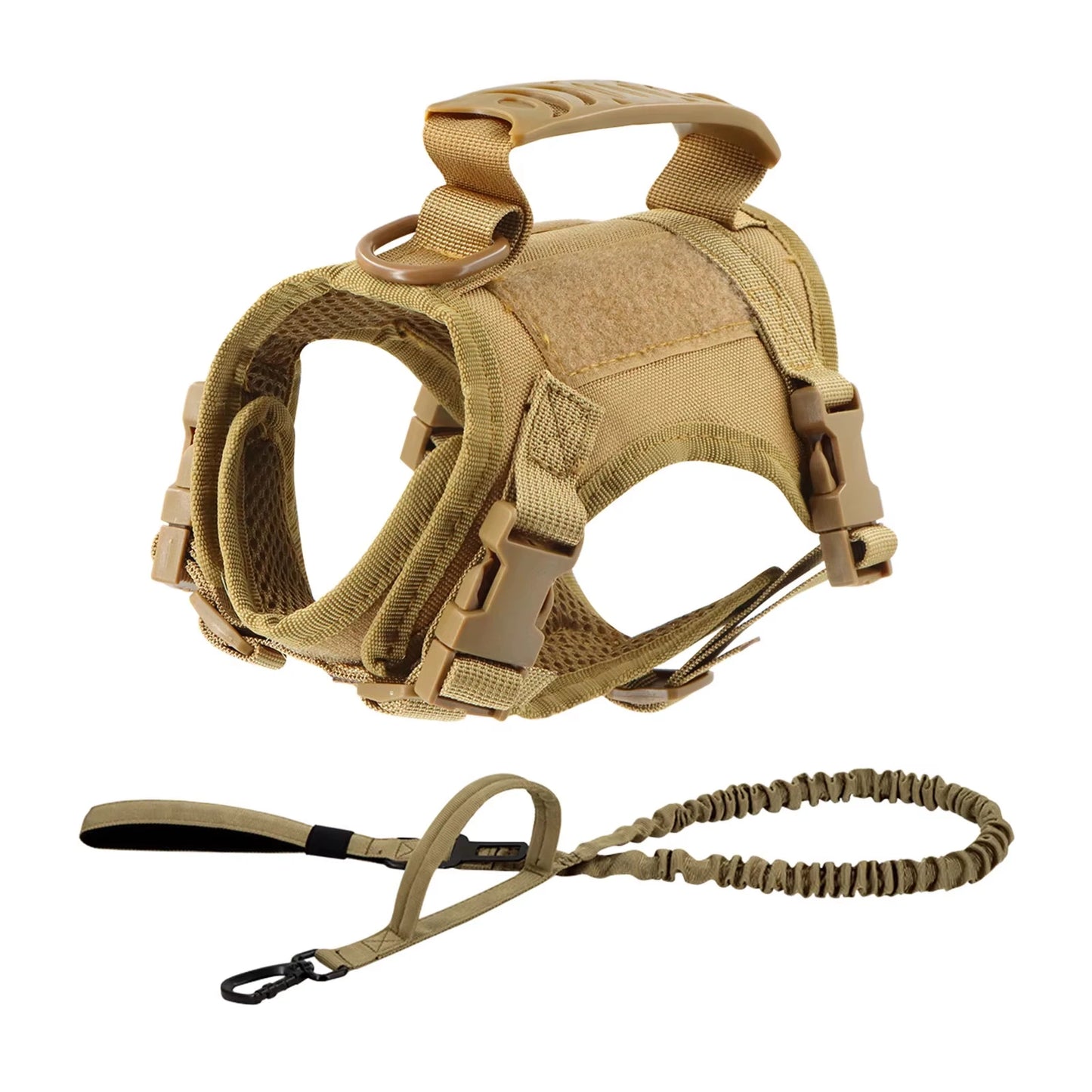 Tactical Puppy Harness And Leash Set For Small Dogs Training
