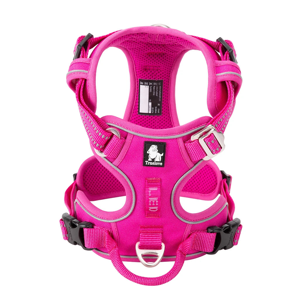 Winhyepet Reflective Padded Dog Training Vest With Adjustable Straps