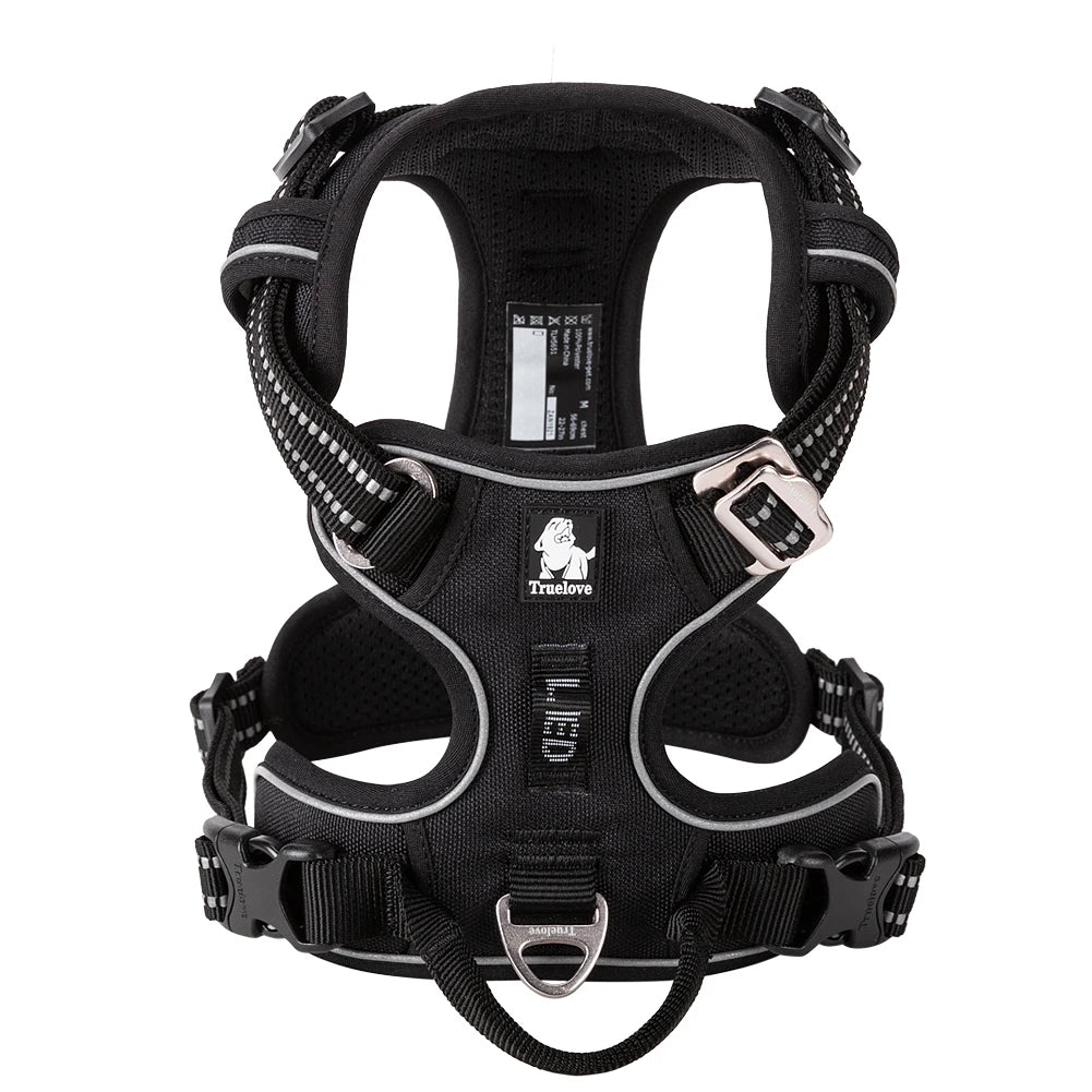 Winhyepet Reflective Padded Dog Training Vest With Adjustable Straps