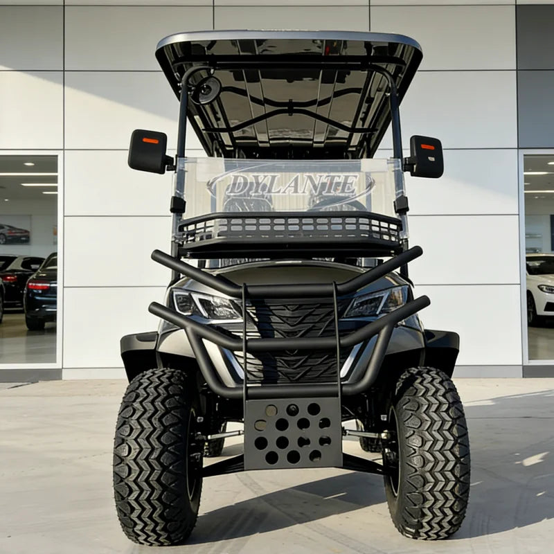 Buy Factory Made Electric Golf ATV Maintenance Free Battery 48V 100ah 4 Wheels 4kw AC Motor China Off-Road Golf Cart
