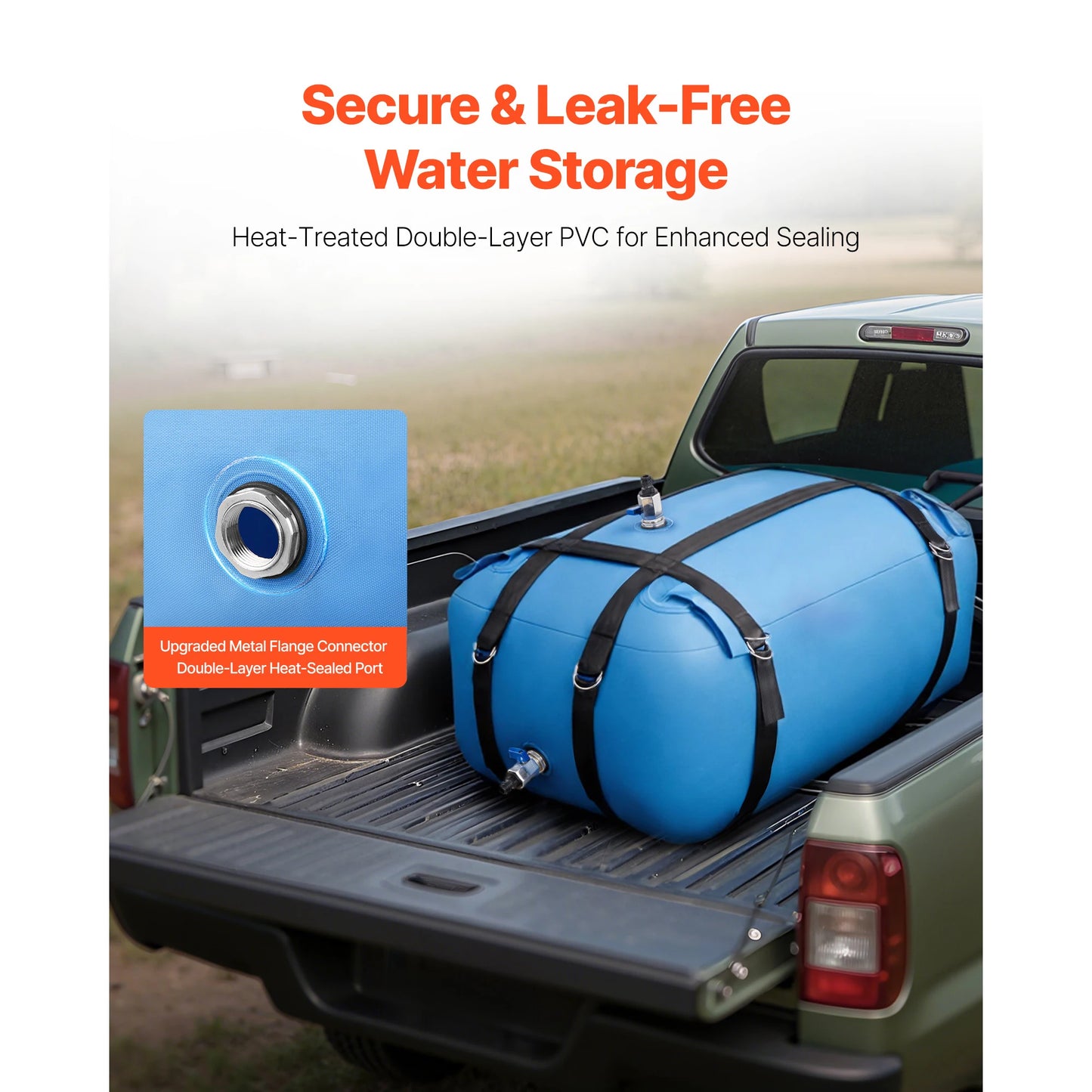 SucceBuy Water Storage Bladder TPU Water Bag For Camping