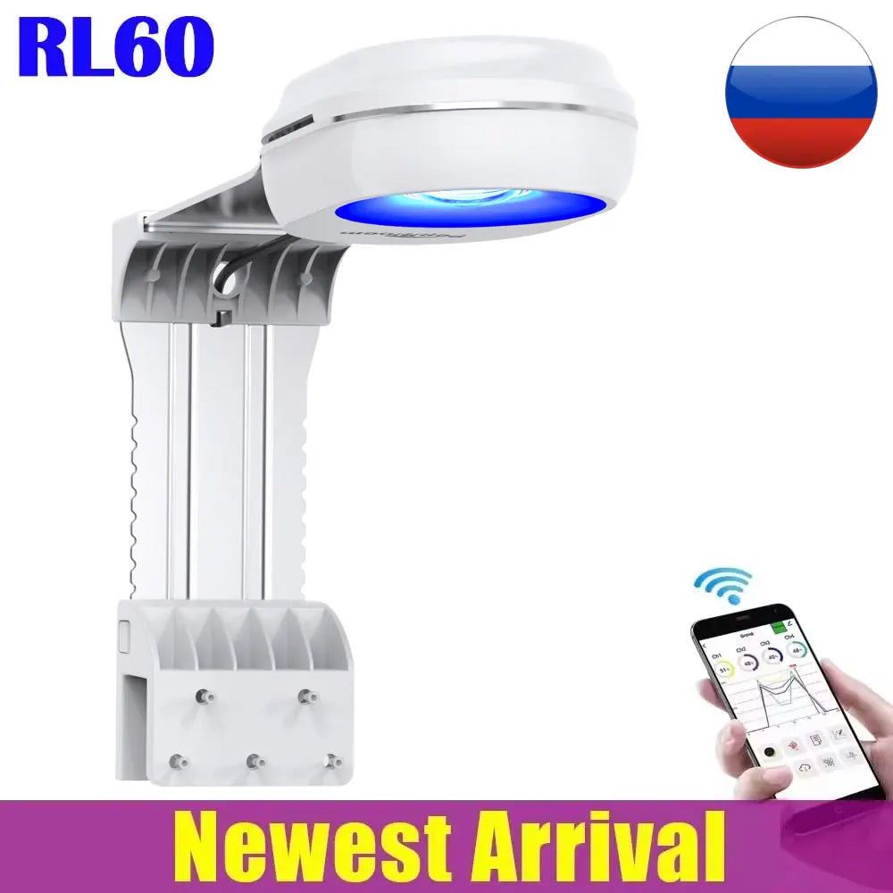 PopBloom Marine Aquarium LED Light 60W/100W For Reef Tanks