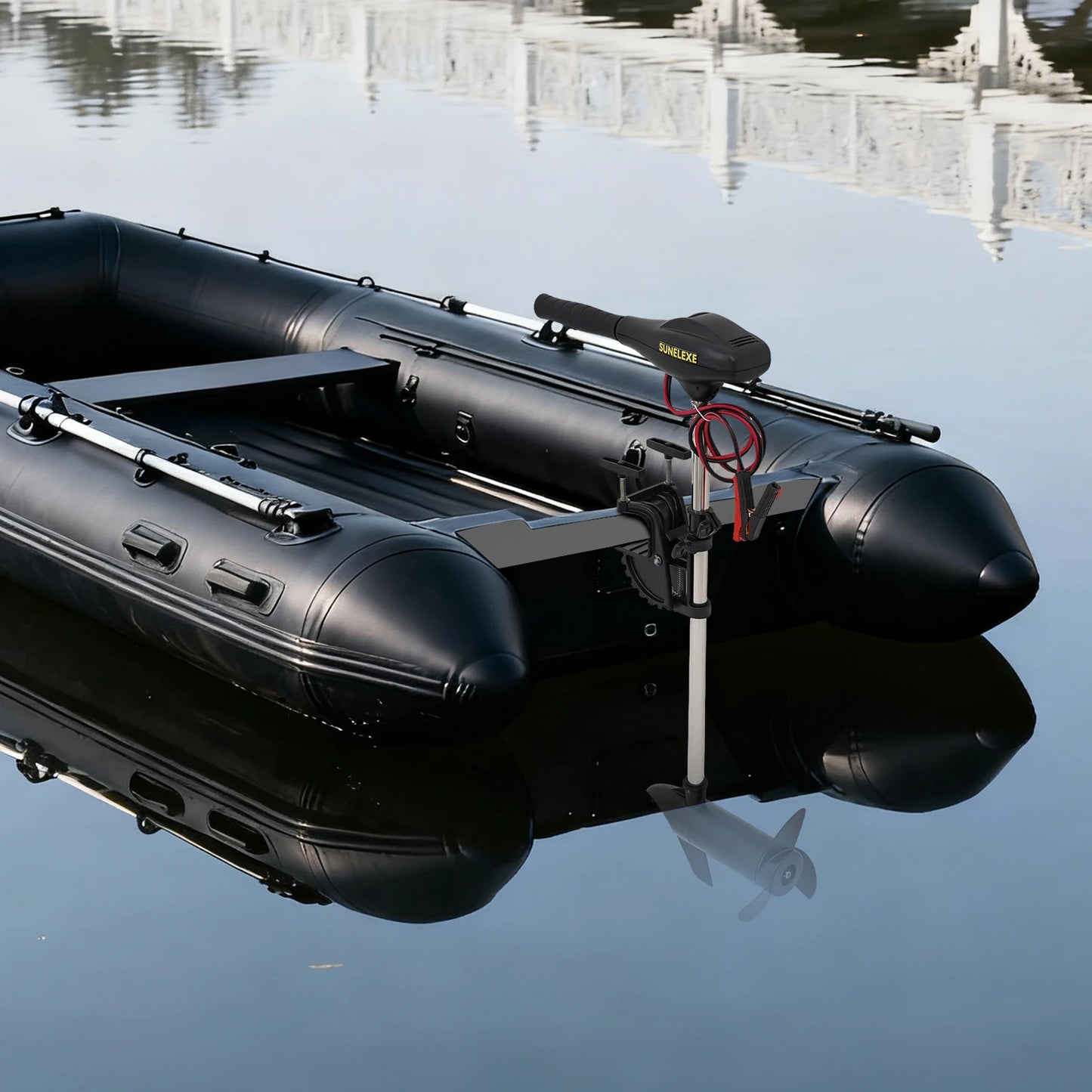 Powerful 40lb Thrust Electric Trolling Motor For Fishing Boats