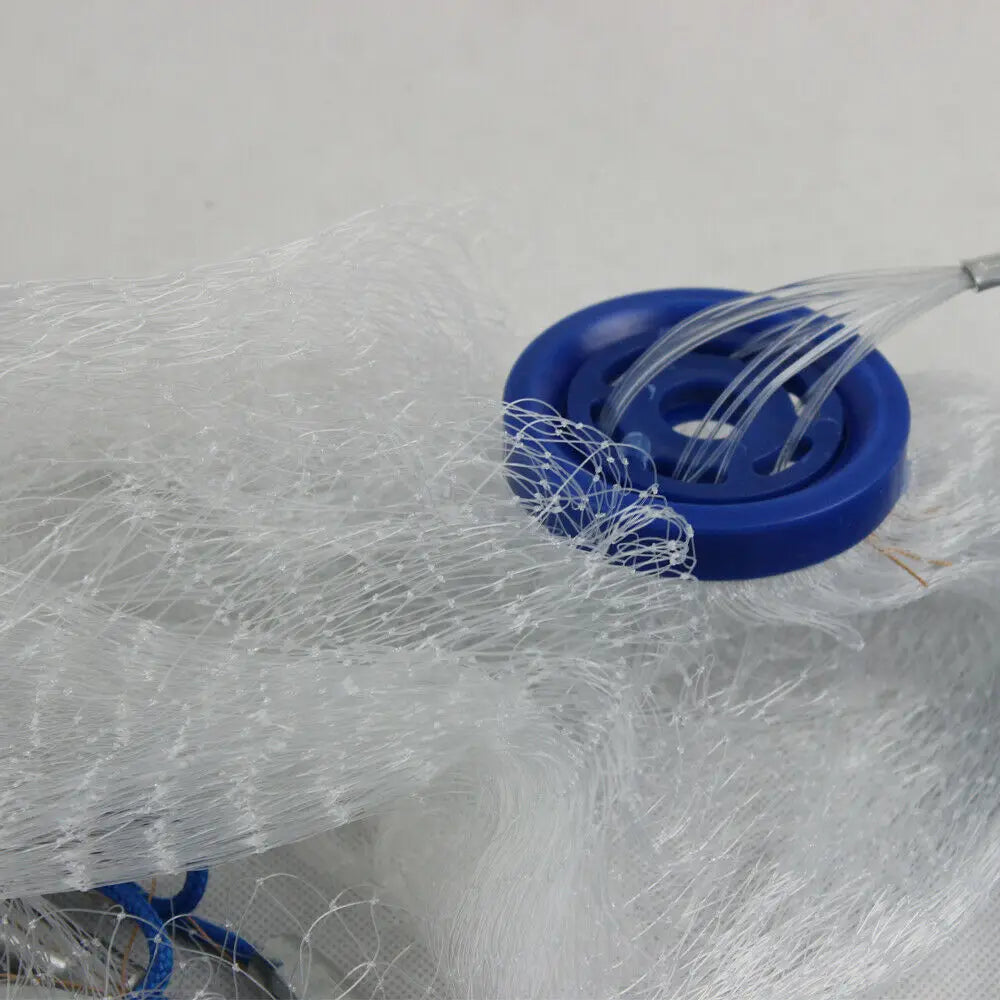 Bymaocar Hand Throw Fishing Cast Net For Bait Fish Trap