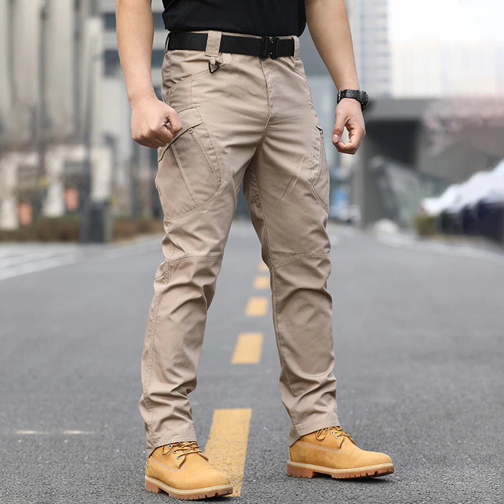 IX9 Tactical Cargo Pants For Men Four Seasons Outdoor Camouflage