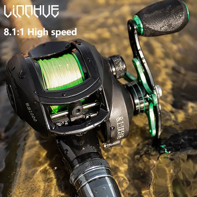 Linnhue BS2000 Baitcasting Reel For Saltwater And Freshwater