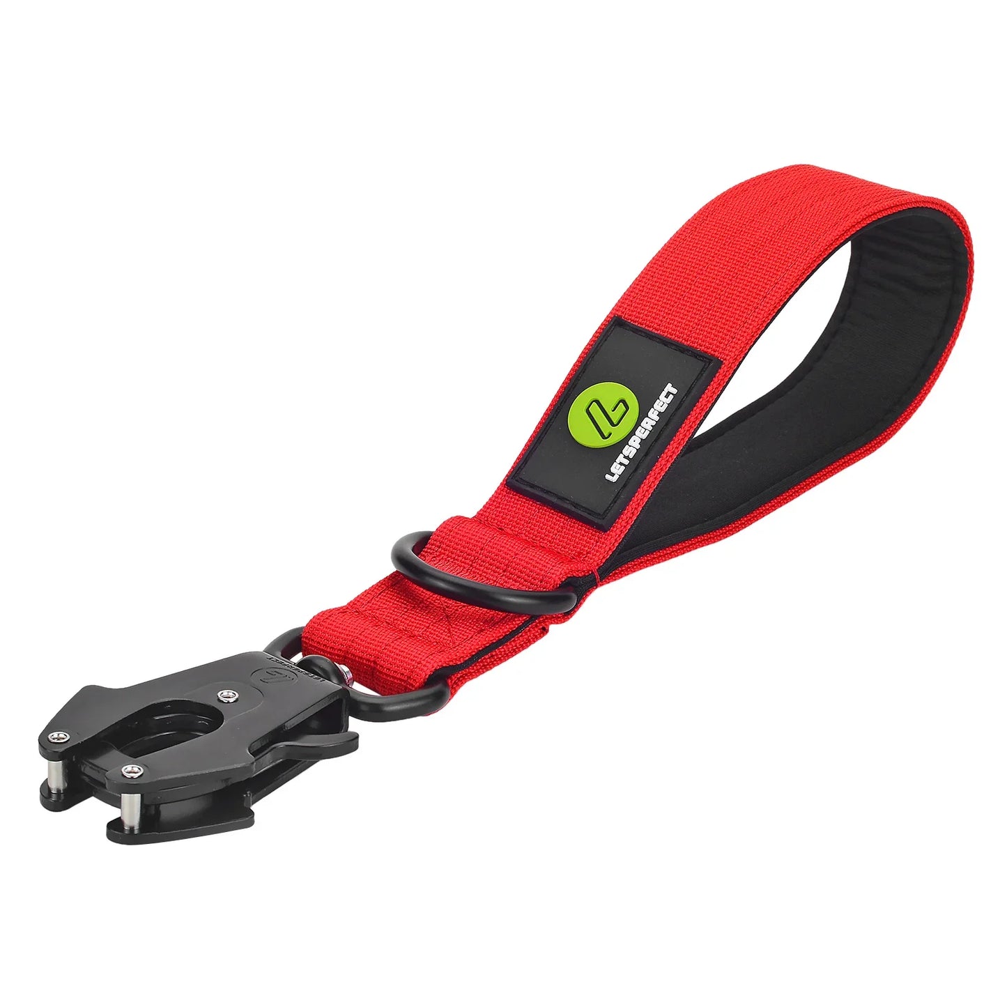 Nylon Short Traffic Leash With Padded Handle Reflective For Training