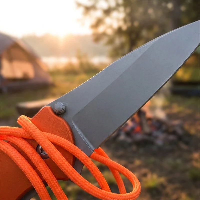 Ken 1660 Folding Knife Multi-color Pocket Knife Multifunctional EDC Lightweight Knife Durable Suitable for Camping Fishing Tools