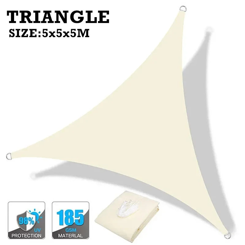 Waterproof Sunshade Sail For Outdoor Patio Pool Garden Shade