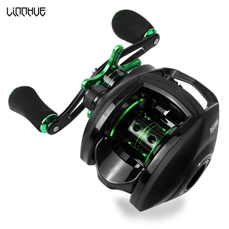 Linnhue BS2000 Baitcasting Reel For Saltwater And Freshwater
