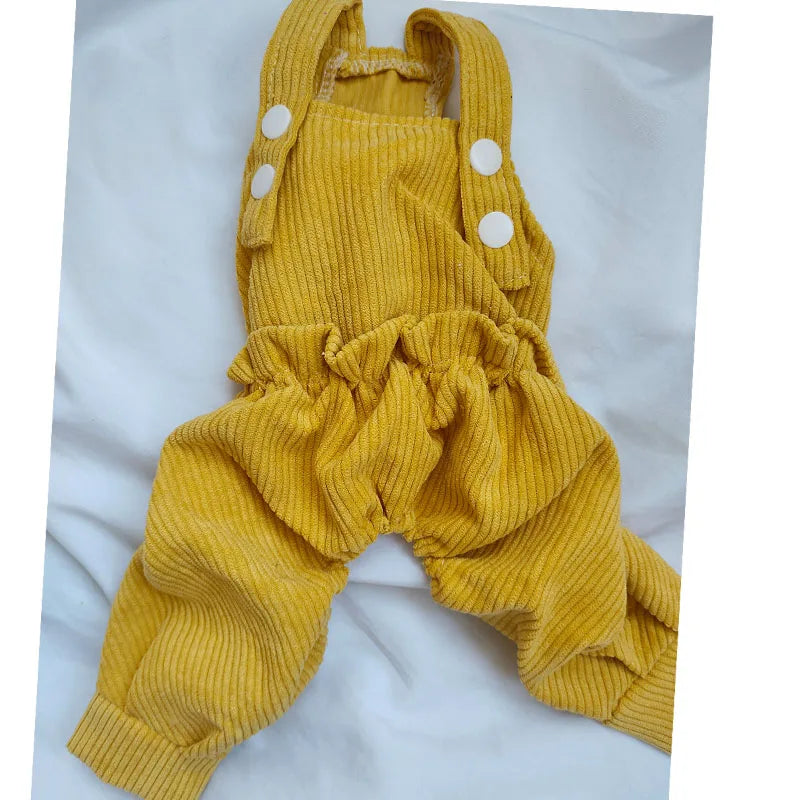 Durable Polyester Dog Jumpsuit Overalls With Straps