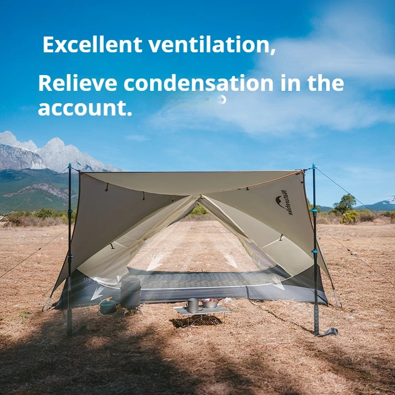 Naturehike Mongar UL Camping Tent 15D Nylon Waterproof 3 Seasons