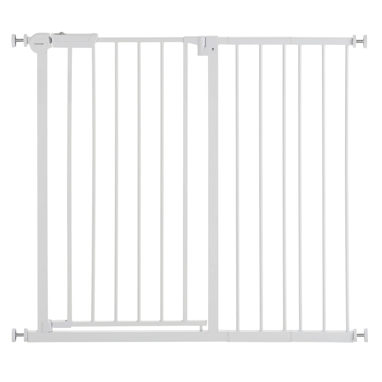 SucceBuy Baby Gate With Pressure Mount Walk Through
