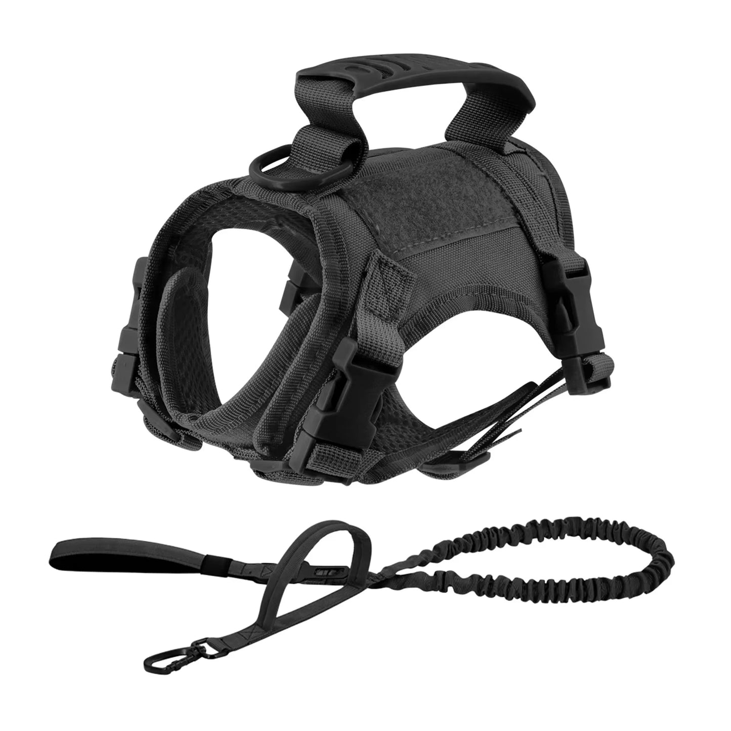 Tactical Puppy Harness And Leash Set For Small Dogs Training