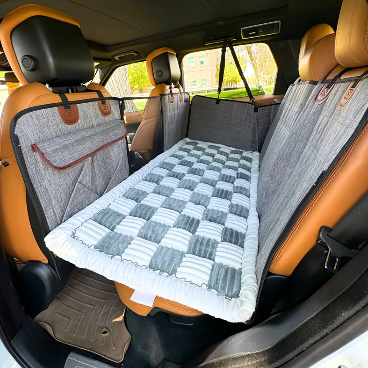 CWV Waterproof Coral Fleece Dog Bed And Seat Cover