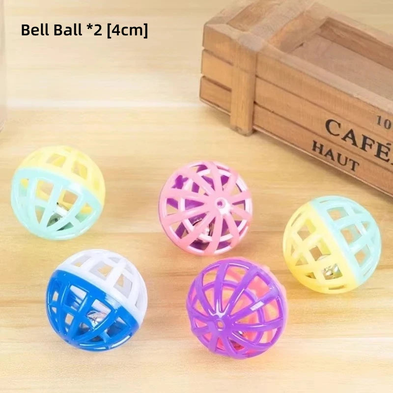 Cat Puzzle Toy Interactive Felt Box With Ball