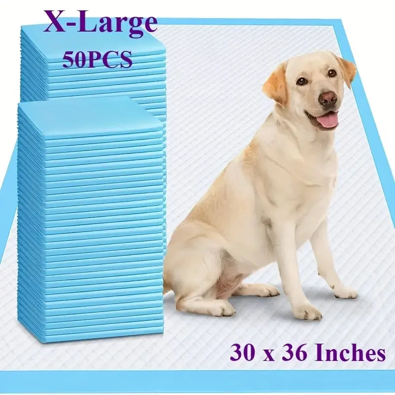 None Large Dog Pee Pads Six Layer Absorbent Quick Dry