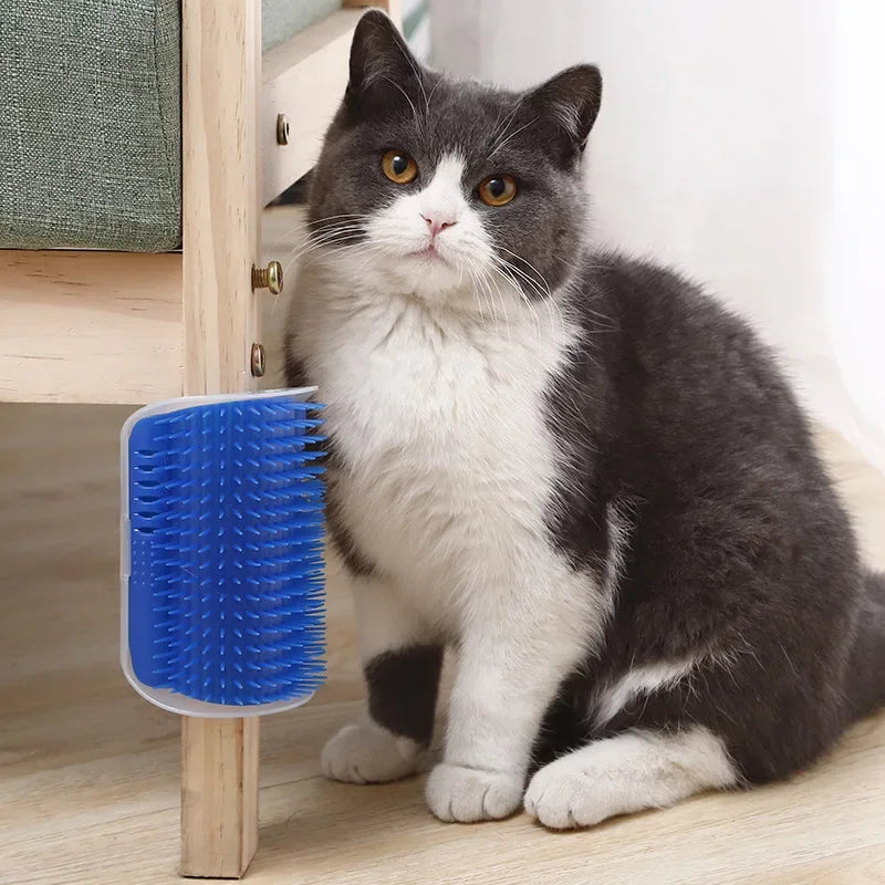 Cat Scratcher Massage Comb And Deshedding Brush For Pet Grooming