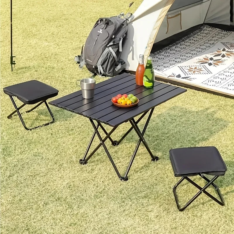 Portable multifunctional outdoor picnic camping folding chair, ultra light fishing stool, travel stool, fishing accessories
