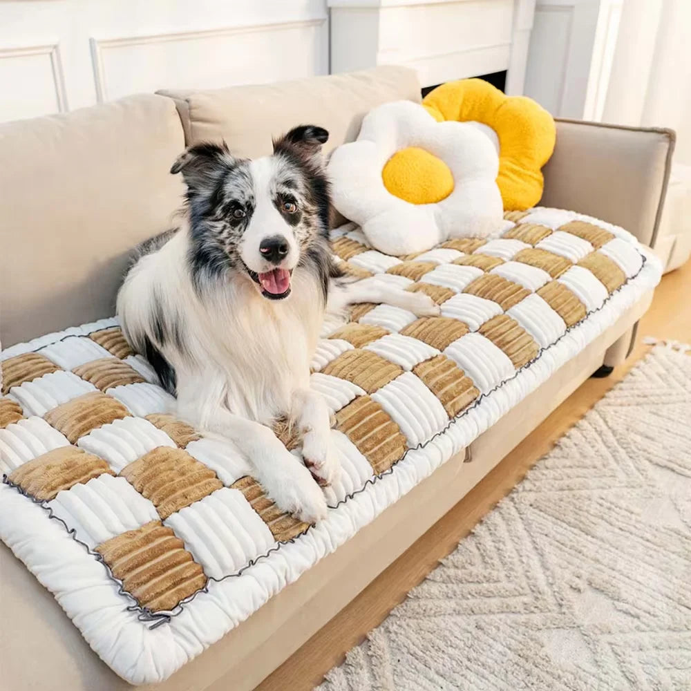 CWV Waterproof Coral Fleece Dog Bed And Seat Cover