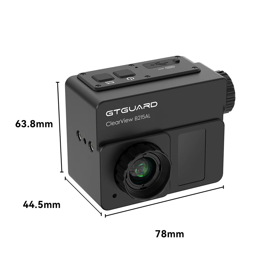 GTGUARD ClearView B215AL Thermal Imaging Scope 256*192Resolution Telescope 8X Digital Zoom Night Vision Goggles Local Inventory
