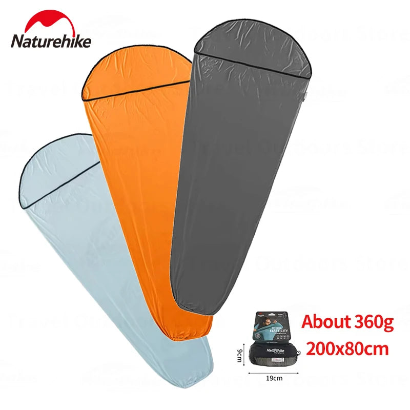 Naturehike Ultralight Sleeping Bag Liner For Travel Mummy Style