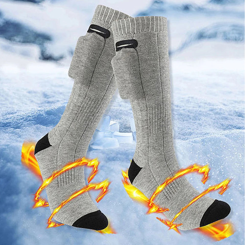 Electric Heated Socks With 3 Modes Battery Powered Foot Warmer
