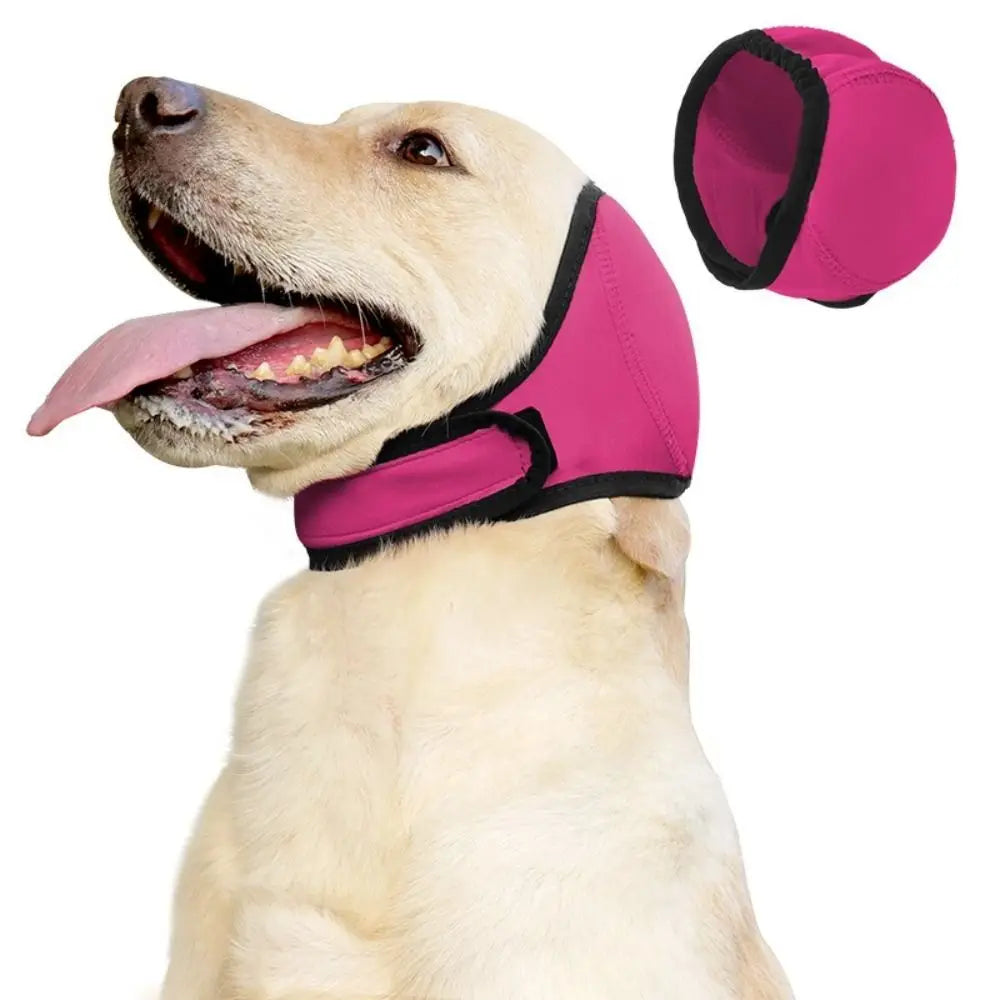 Noise Reduction Dog Ear Covers Waterproof Adjustable Calming Earmuffs