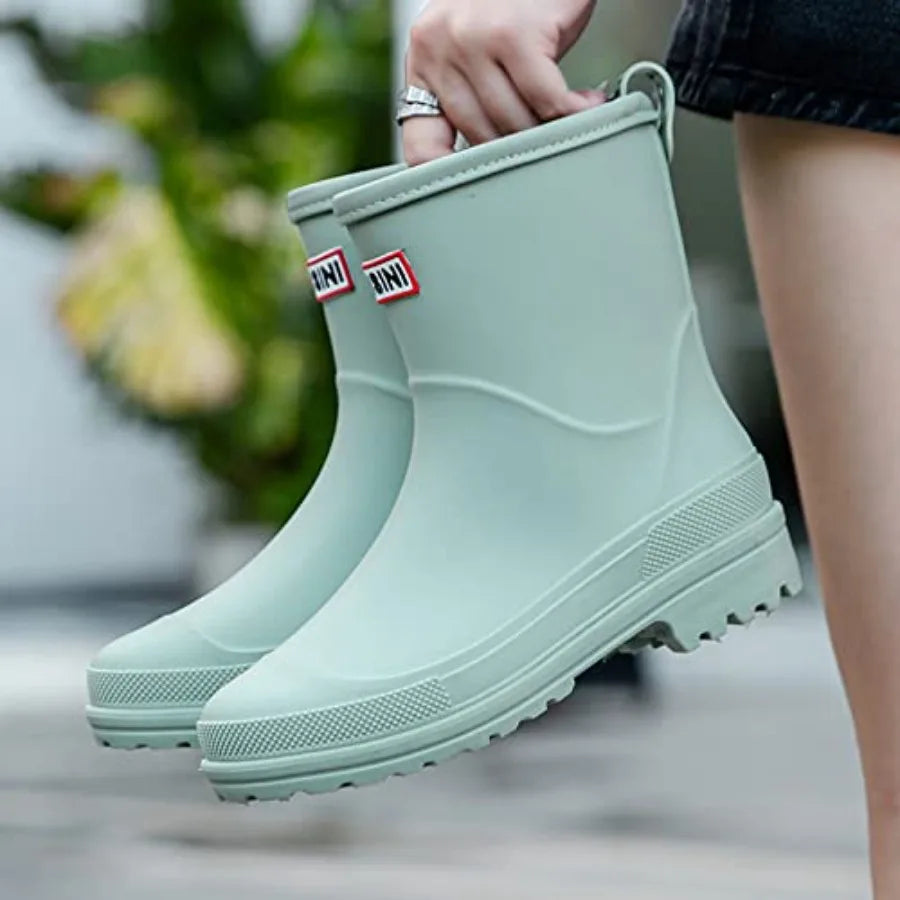 Nutropa Waterproof Rain Boots For Women Anti Slip Garden Shoes