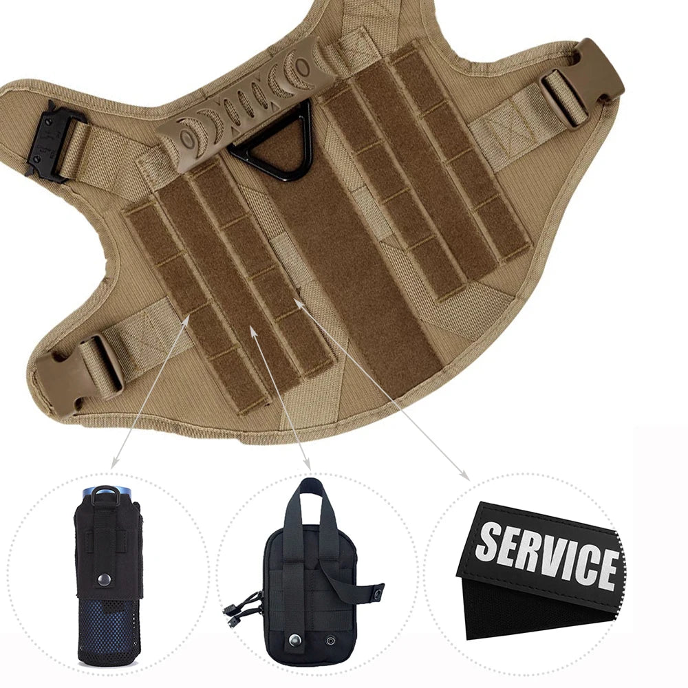 PETRAVELCN Large Dog Harness And Leash Set Vest For Training