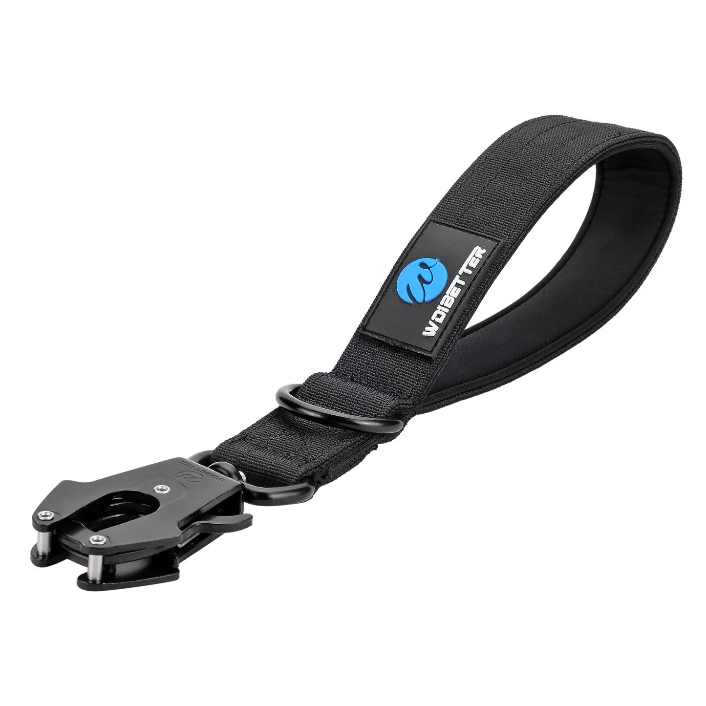 Nylon Short Traffic Leash With Padded Handle Reflective For Training
