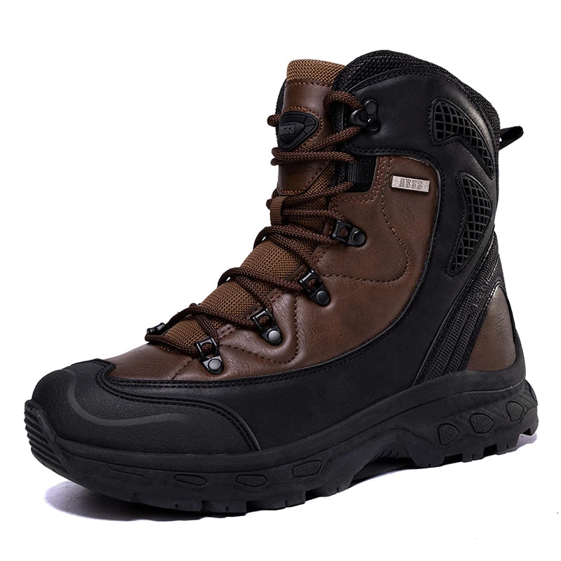 Louis Kadhr Mens Hiking Boots Waterproof Breathable Adventure Footwear
