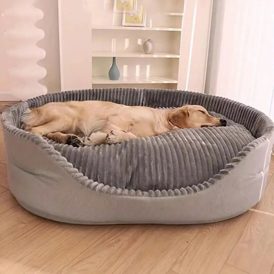 AllSeasonal Pet Bed With Warm Mat For Dogs And Cats