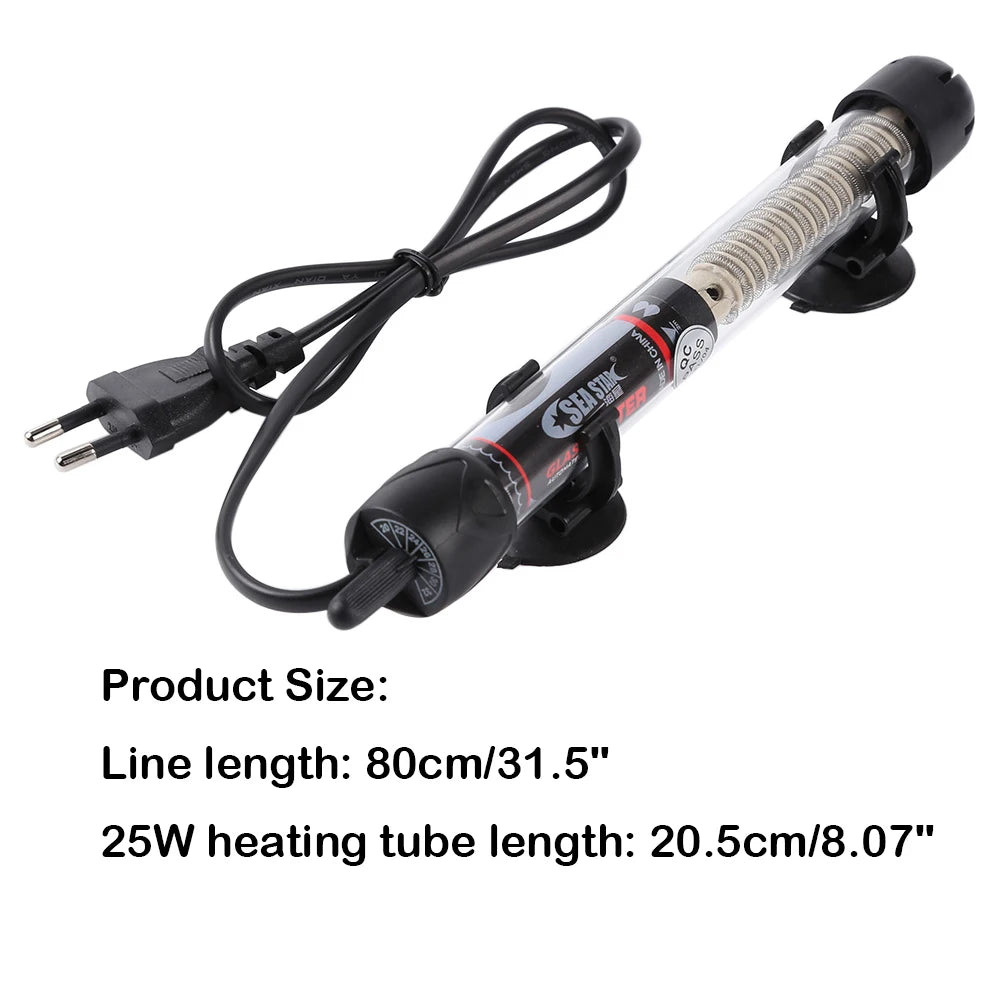 Shunmaii Adjustable Aquarium Heater Rod Waterproof Temperature Control