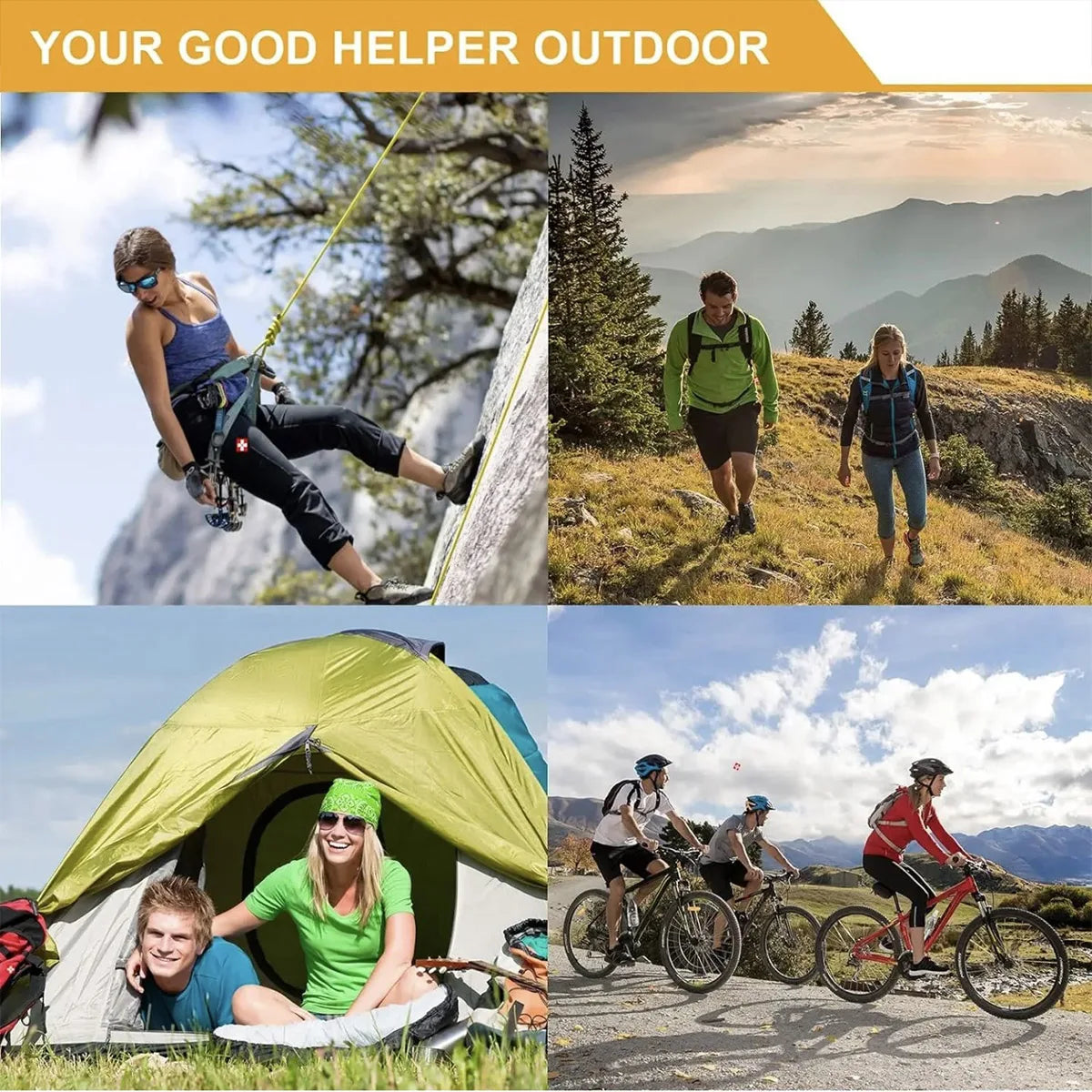 Outdoor Survival First Aid Kit For Camping And Emergency Needs