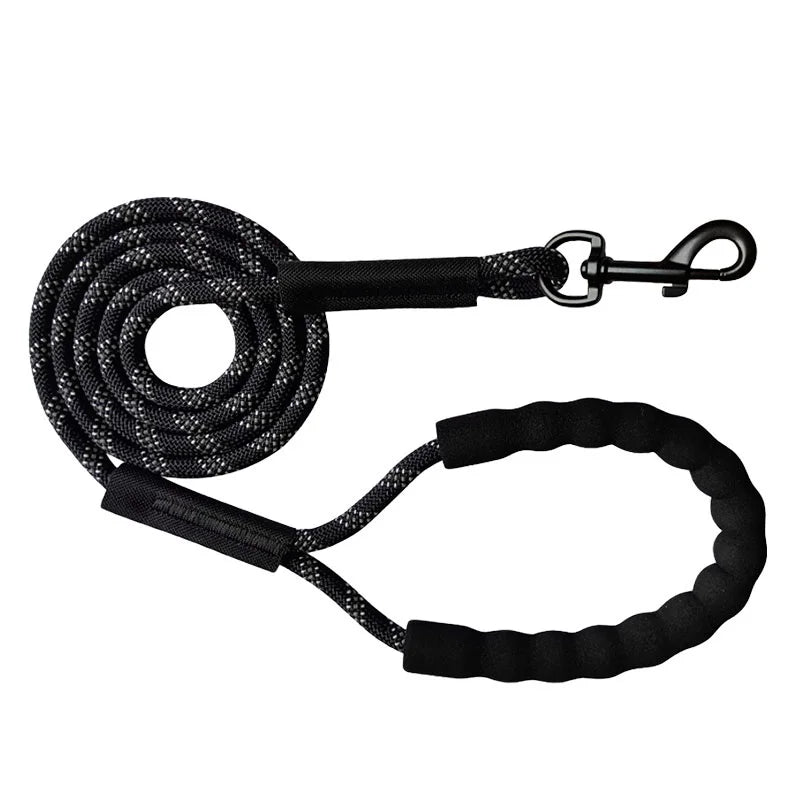 Reflective Nylon Dog Leash For Walking And Training