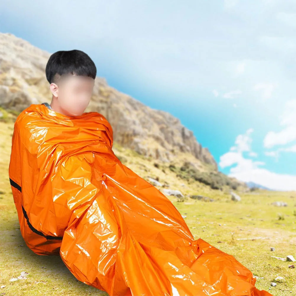 Shunmaii Portable Waterproof Emergency Survival Sleeping Bag Bivy Sack