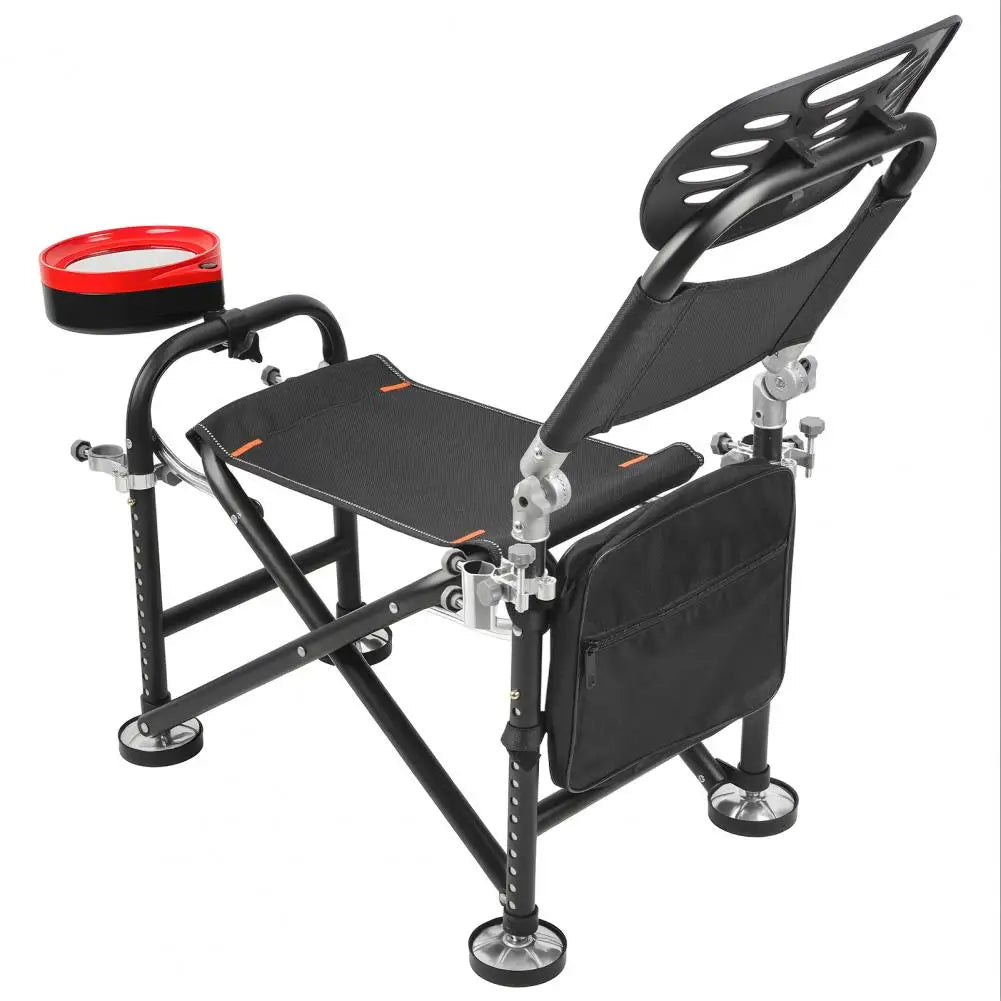 Foldable Fishing Chair With 13 Gear Adjustable Height