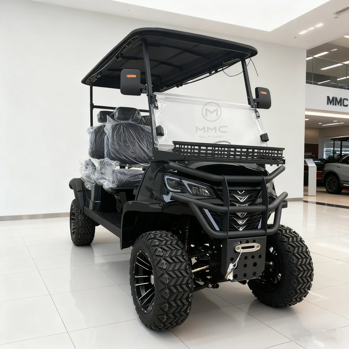 4+2 6 seater Premium Electric Golf Trolley Cart with CE Approval Golf Car for Vehicle Buggy