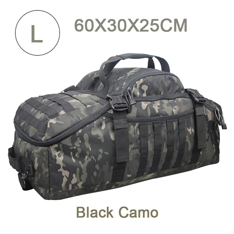 LQARMY Tactical Backpack Molle Rucksack For Hiking Travel Unisex