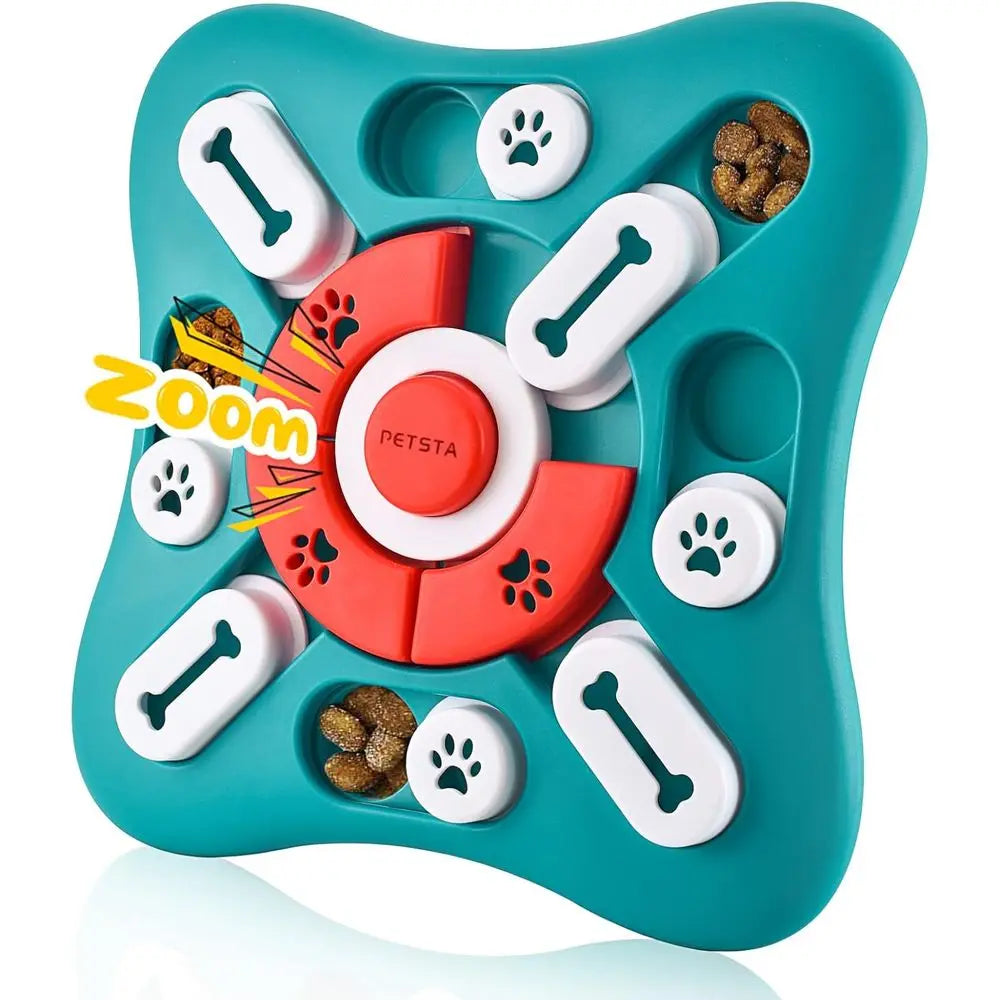 Dog Puzzle Toys, Treat Dispensing Enrichment Toys for IQ Training, Brain Stimulation, Interactive Mentally Stimulating Toys for