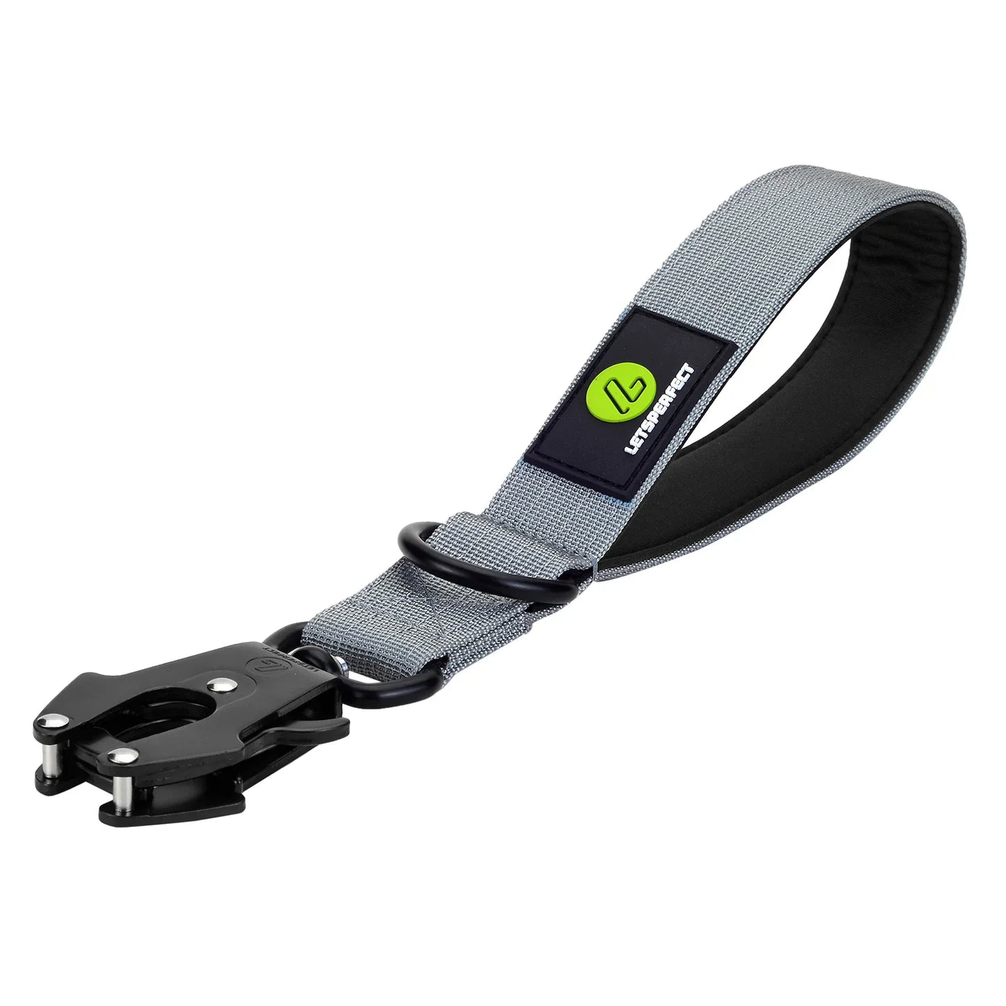 Nylon Short Traffic Leash With Padded Handle Reflective For Training