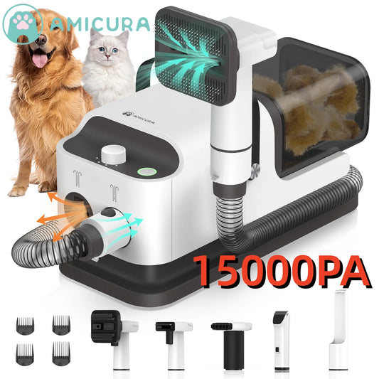 P1 Vacuum Cleaner And Hair Dryer With Pet Grooming Tools