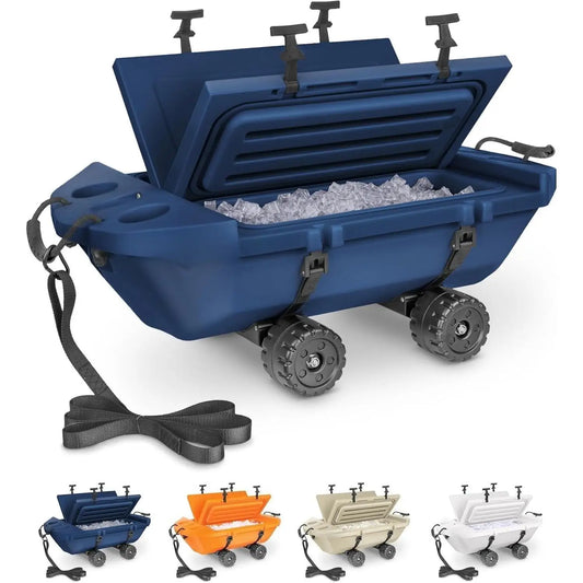 Yujingxi Crawler Cooler With Wheels Amphibious Floating Cooler