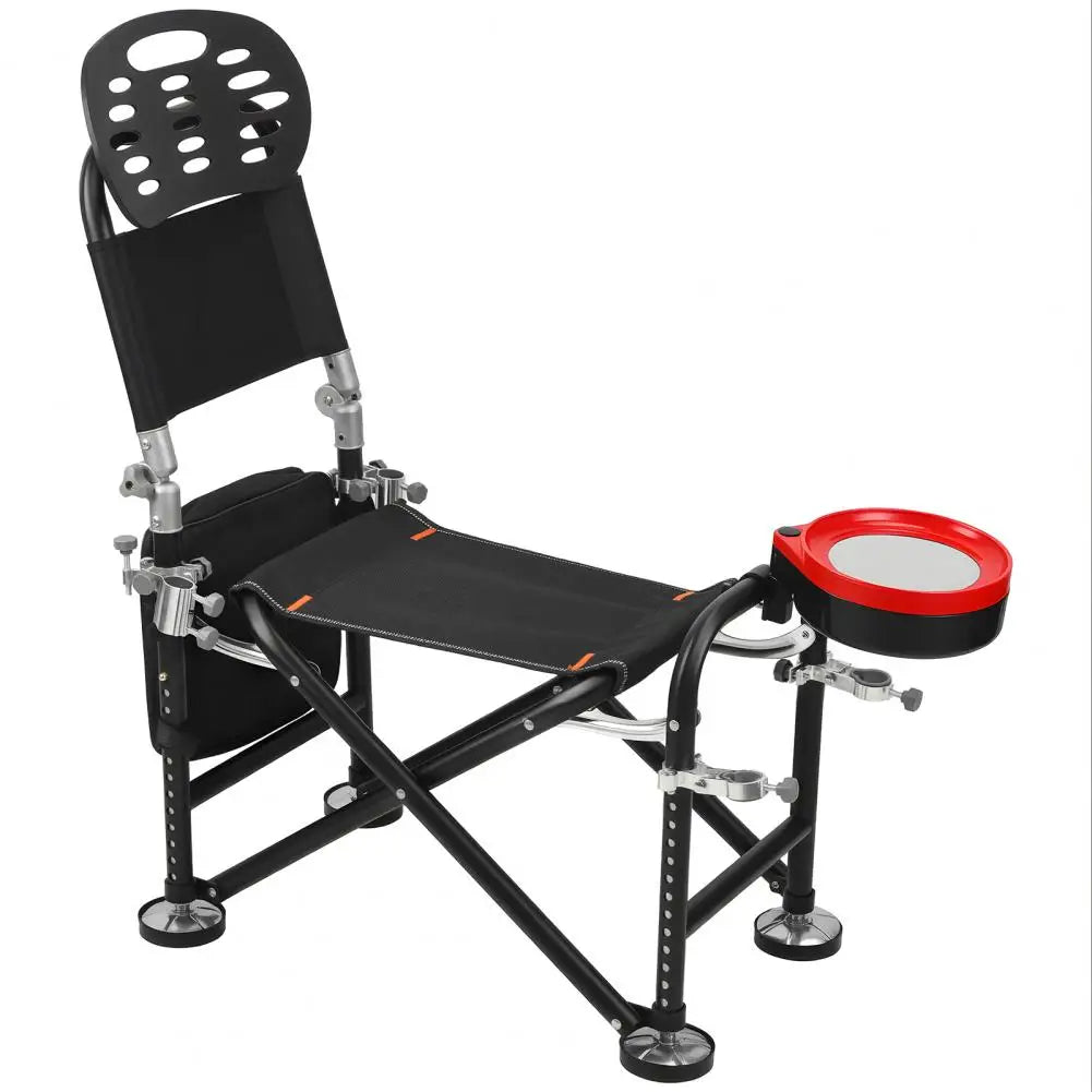 Foldable Fishing Chair With 13 Gear Adjustable Height
