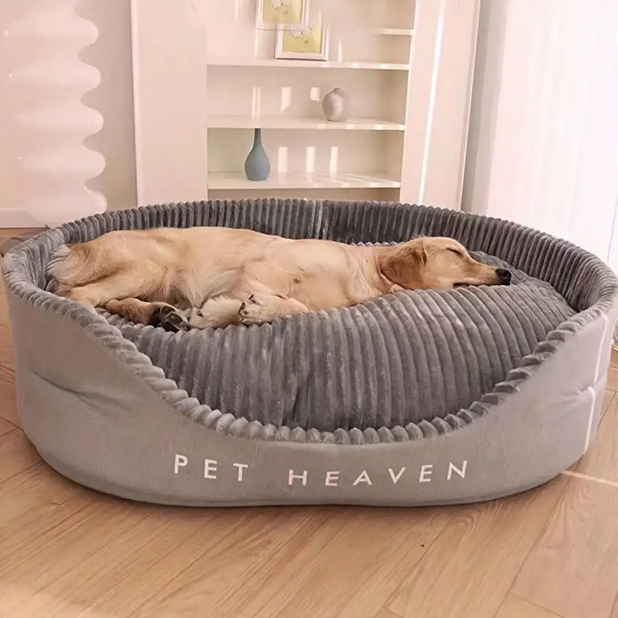 AllSeasonal Pet Bed With Warm Mat For Dogs And Cats