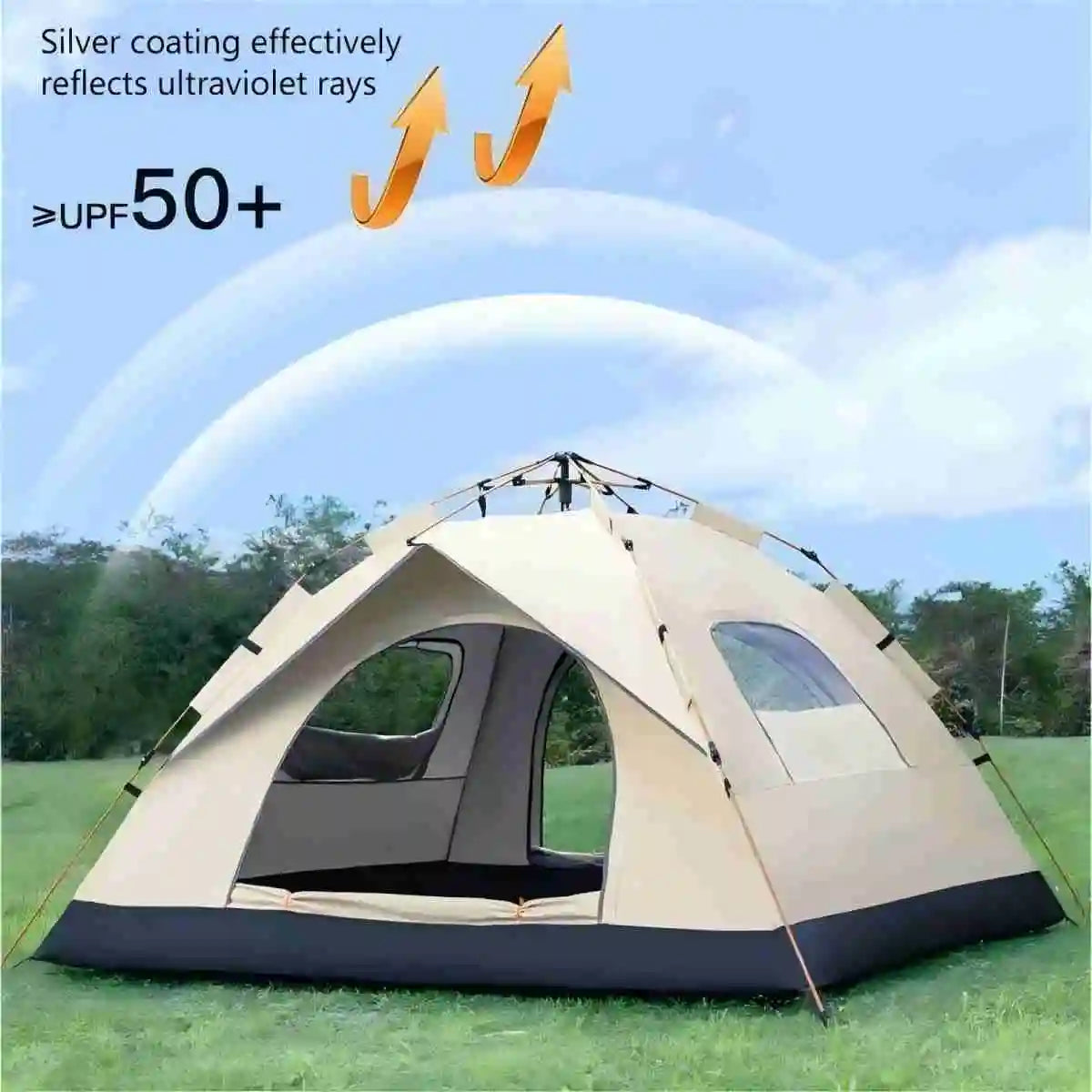 Pakicetus Outdoor Shelter Sunshade Tent For Camping