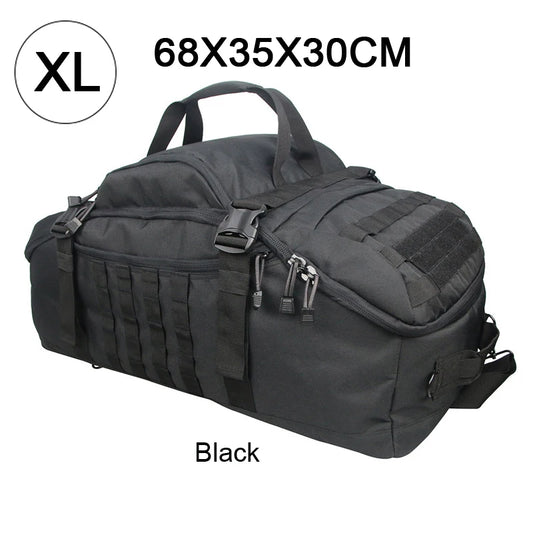 LQARMY Outdoor Molle Tactical Backpack Duffel Bag Travel