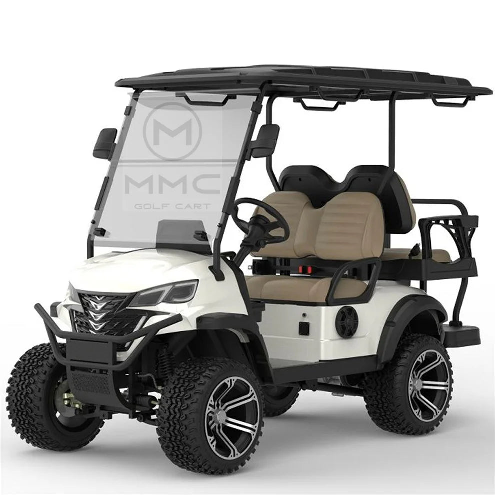 4+2 6 seater Premium Electric Golf Trolley Cart with CE Approval Golf Car for Vehicle Buggy